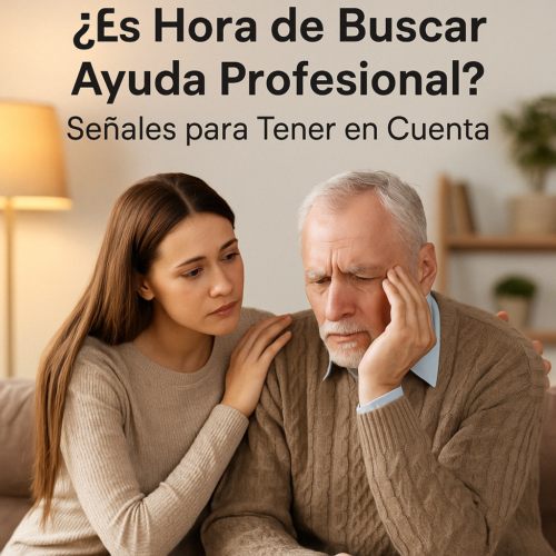 Es hora buscar ayuda profesional